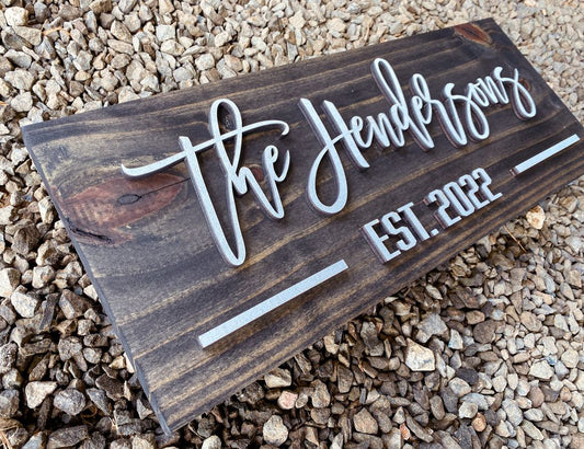Feline Fine: Add a Personal Touch to Your Home with a Personalized Cat Sign!