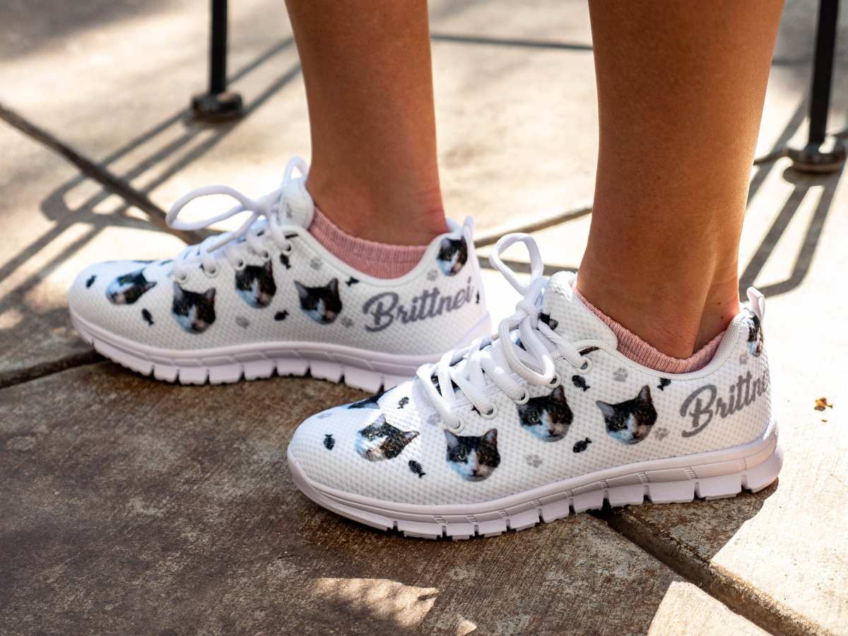 Custom Cat Sneakers