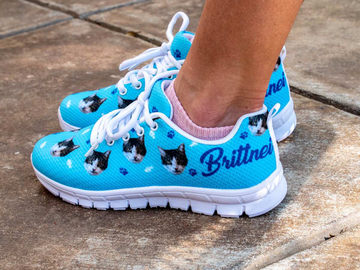 Custom Cat Sneakers