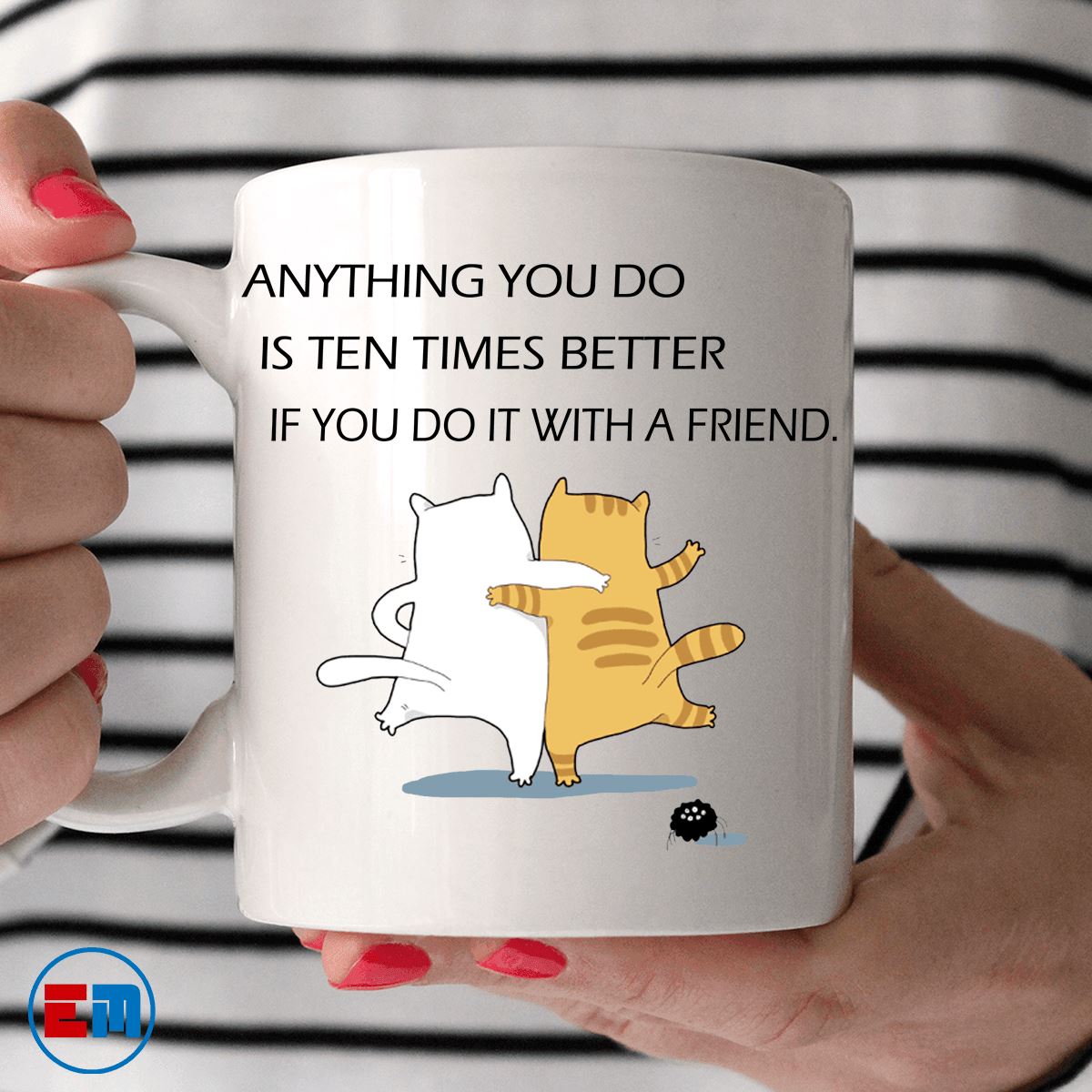 Cat Mug - Anything You Do - CatsForLife