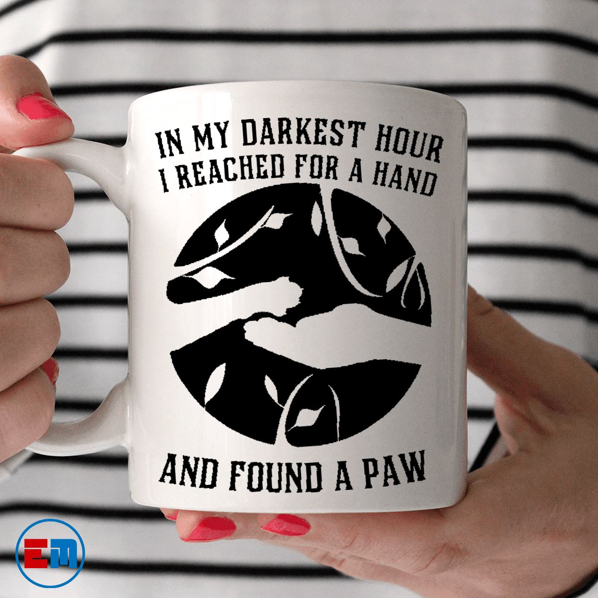 Cat Mug - Found A Paw - CatsForLife