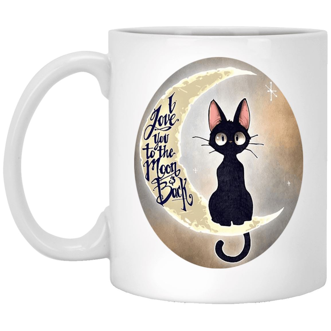 Cat Mug - I Love You To The Moon & Back Cat Mug - CatsForLife