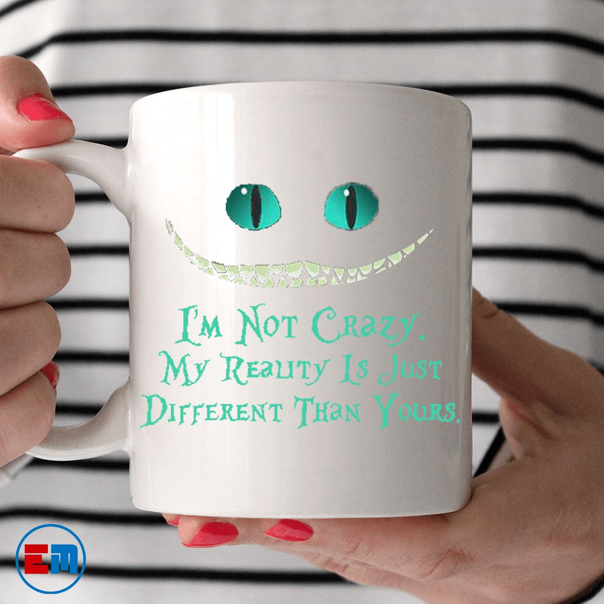 Cat Mug - I'm Not Crazy - CatsForLife