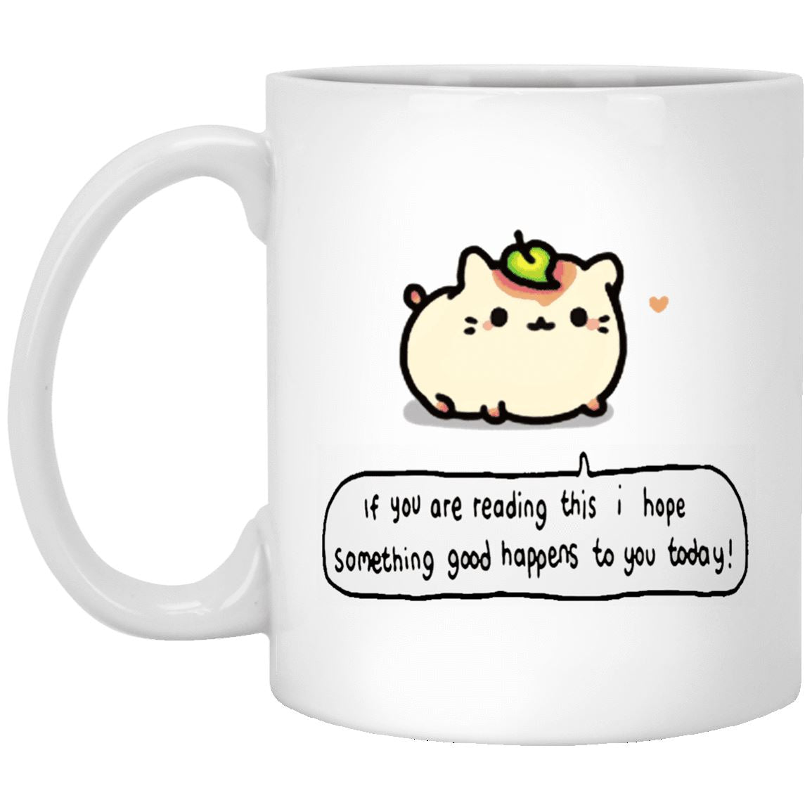 Cat Mug - Something Good Happens To You - CatsForLife