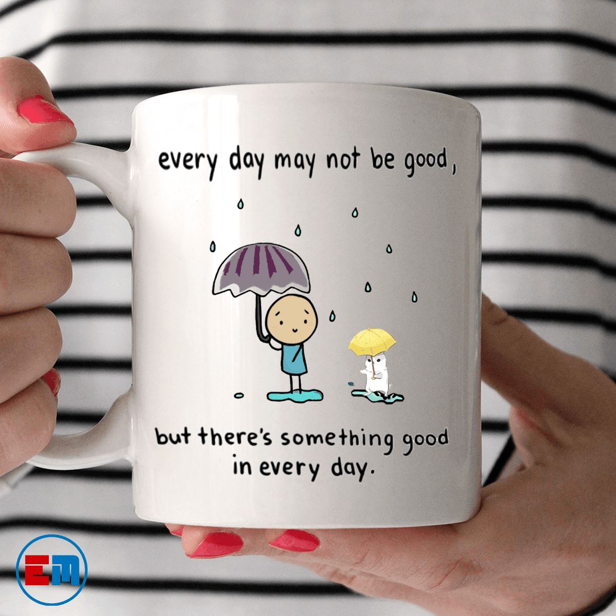 Cat Mug - There's Something Good In Every Day - CatsForLife