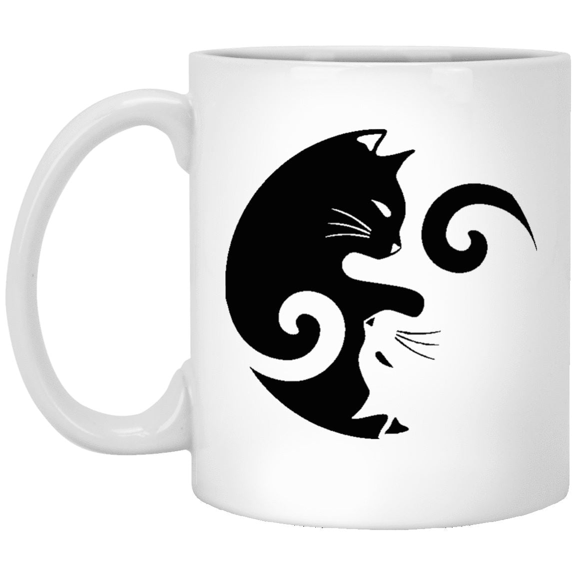 Cat Mug - Ying Yang Cat - CatsForLife