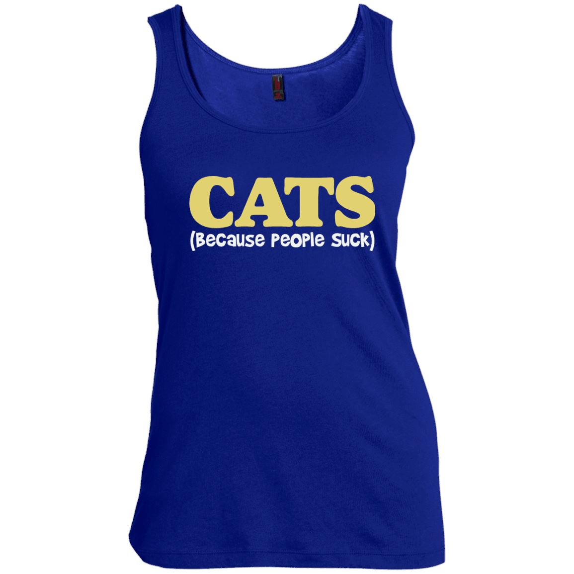 Cat Tee - Because People Suck - CatsForLife
