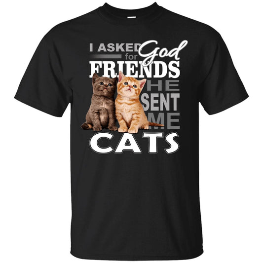 Cat Shirt - God Send Me Cats