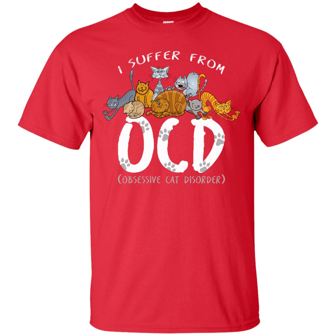 Cat Shirt - I Suffer From OCD