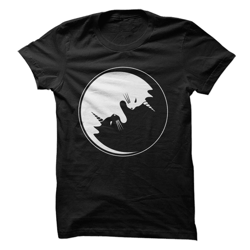 Cat Shirt - Yin Yang Cat