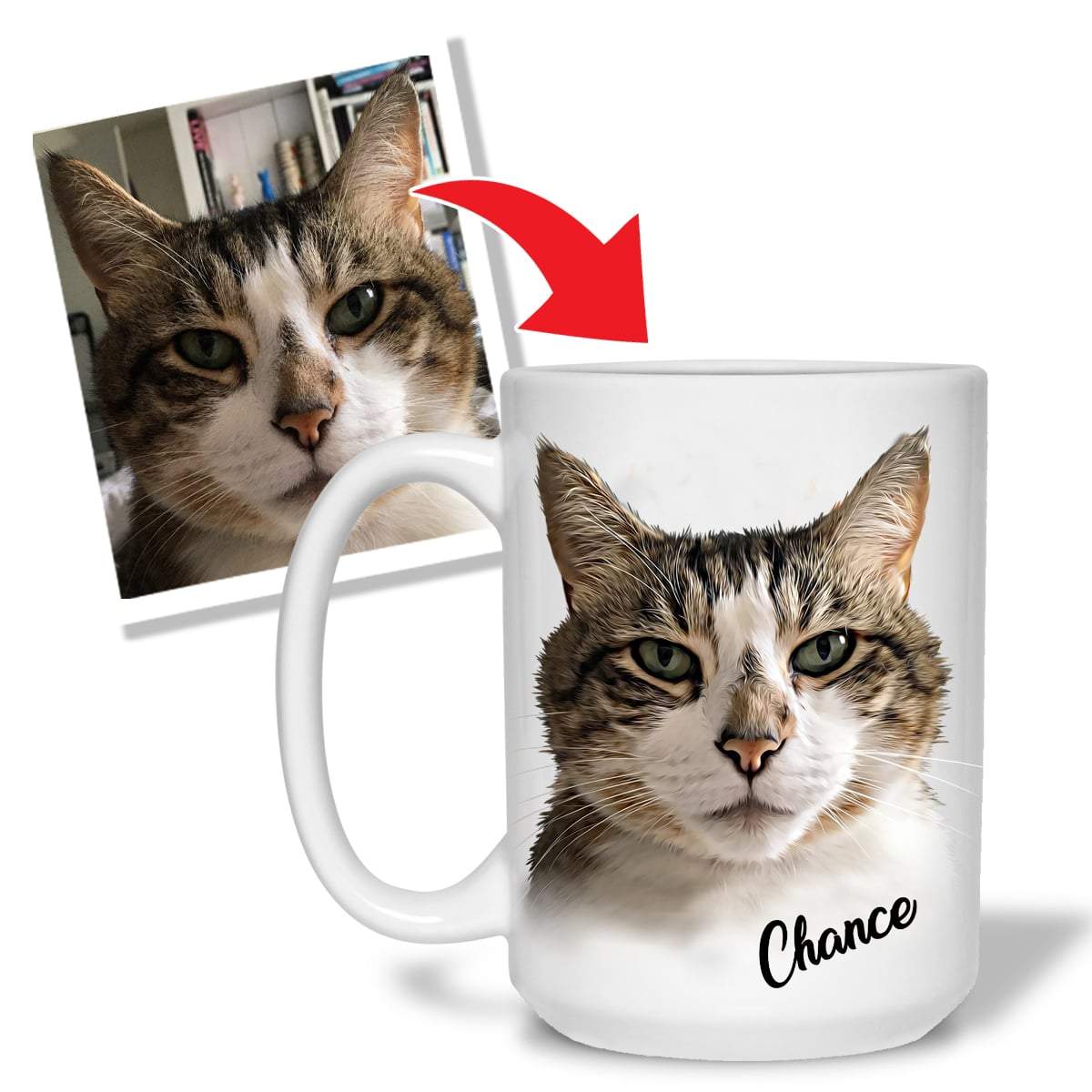 #1 Personalized Cat Mug For Cat Lovers - Make Your Coffee Taste Better