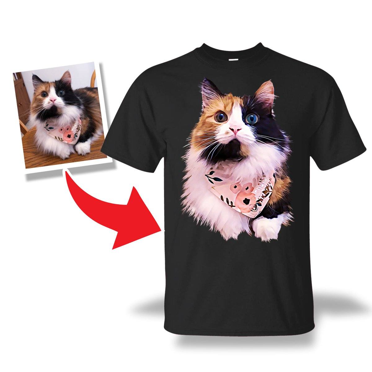 #1 Personalized Cat Shirt For Cat Lovers - Put Your Cats On Shirt
