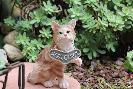 Claim Your Territory with a Customized Personalized Cat Sign