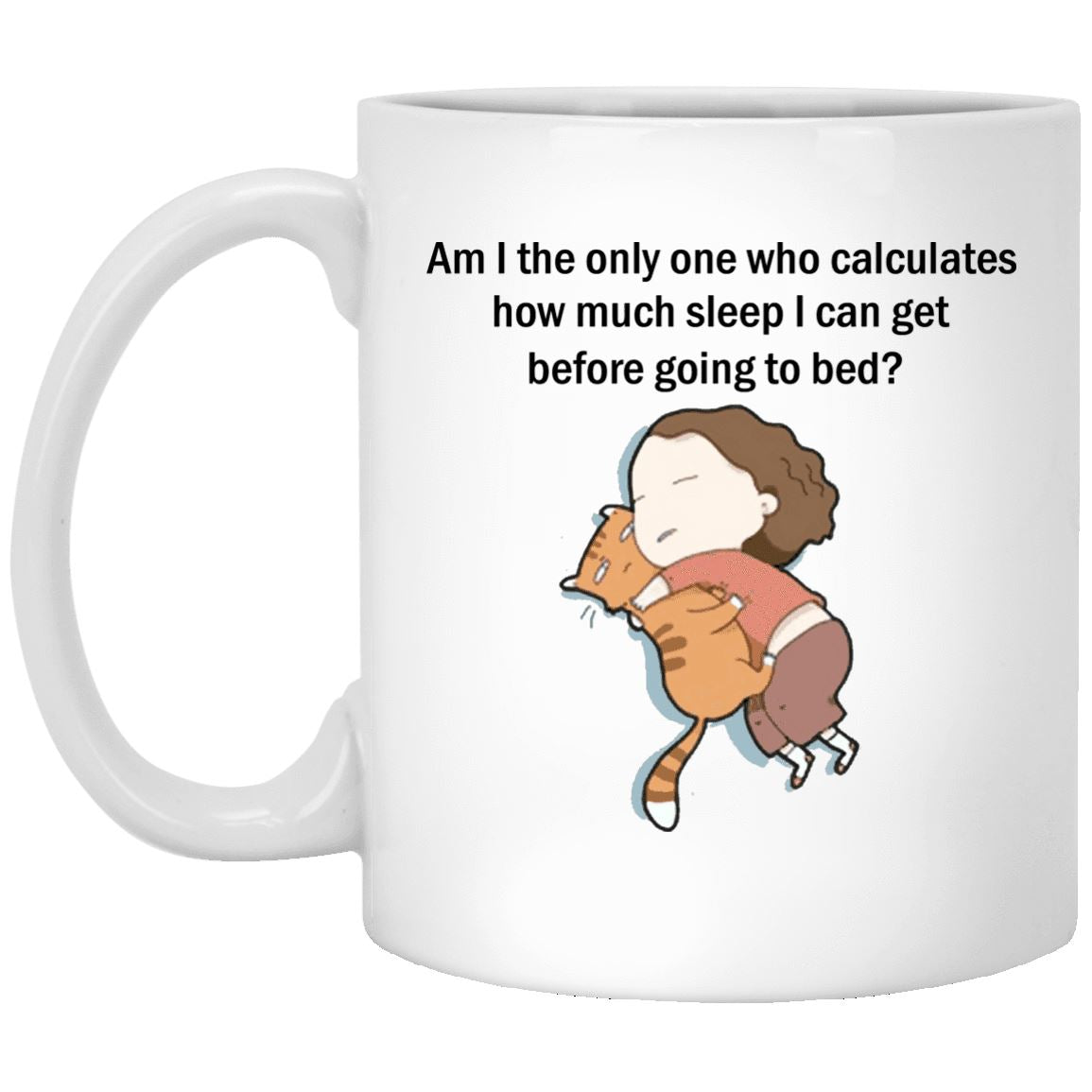 Cat Mug - Am I The Only One Who Calculates - CatsForLife