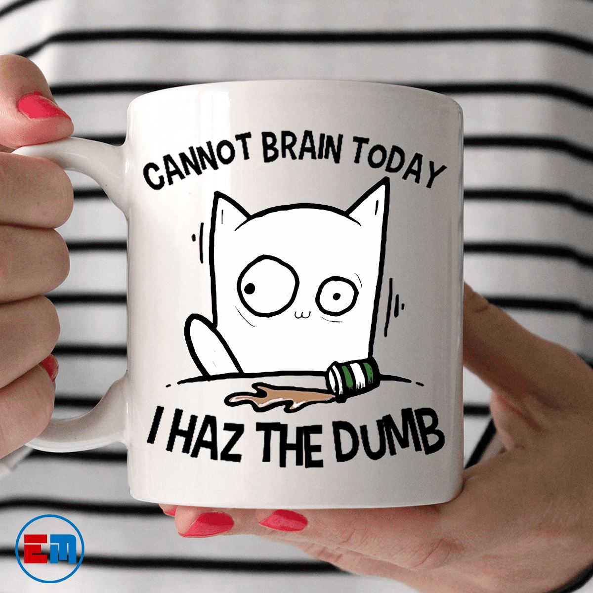 Cat Mug - Cannot Brain Today - CatsForLife