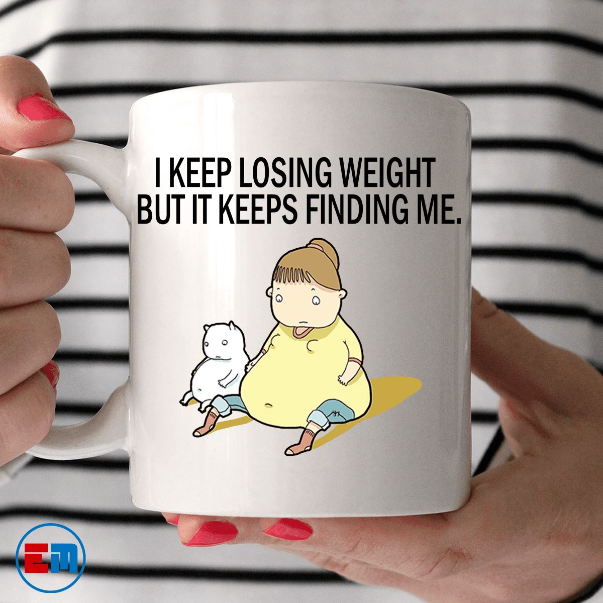 Cat Mug - I Keep Losing Weight - CatsForLife