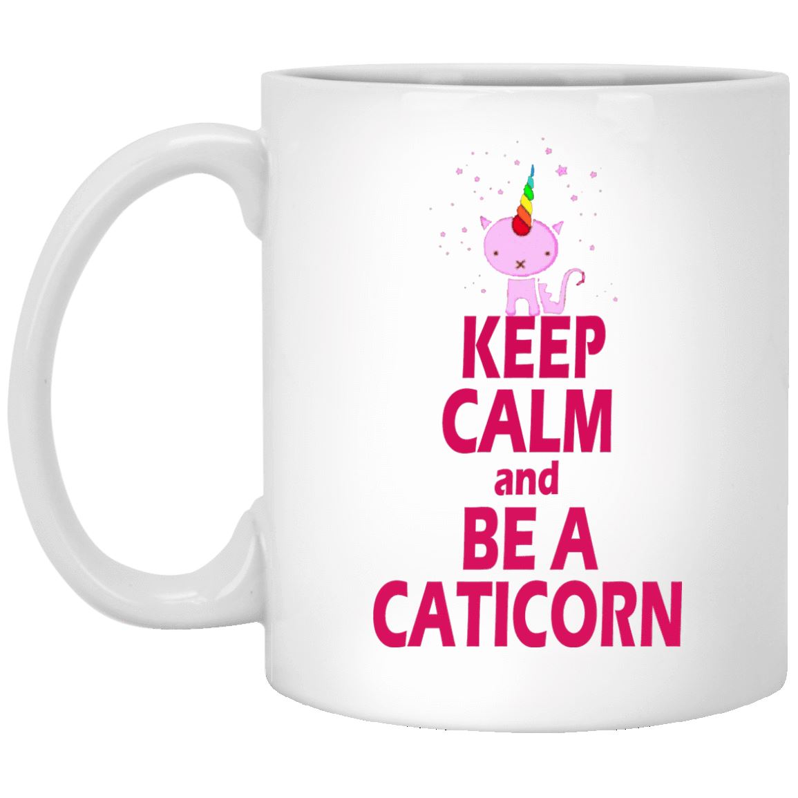 Cat Mug - Keep Calm and Be A Caticorn - CatsForLife