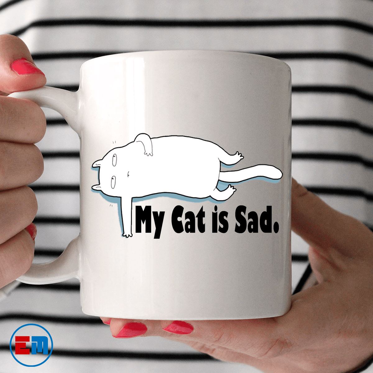 Cat Mug - My Cat Is Sad - CatsForLife