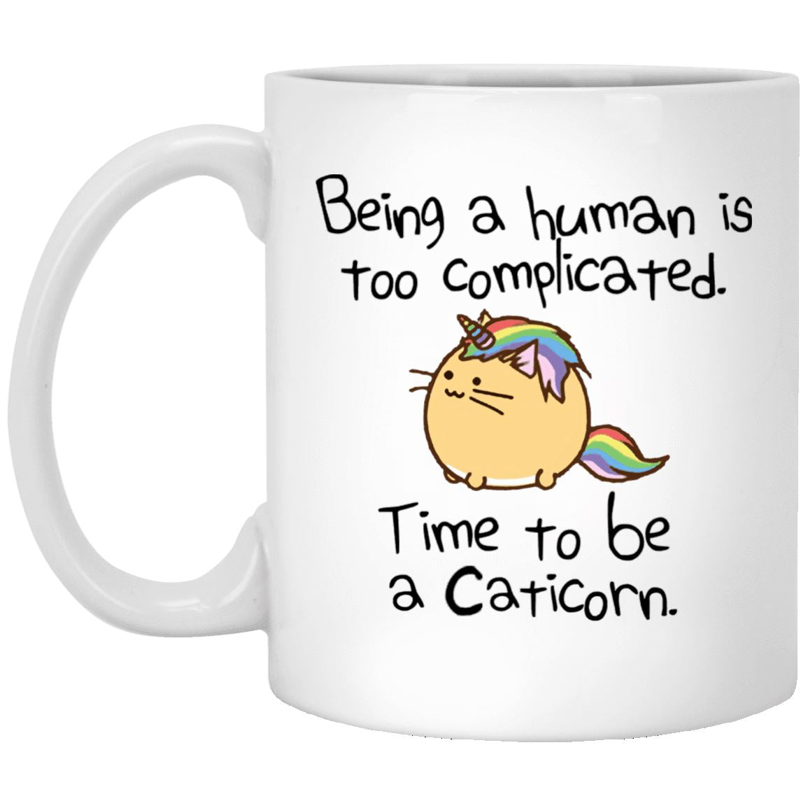 Cat  Mug - Time to be a Caticorn - CatsForLife