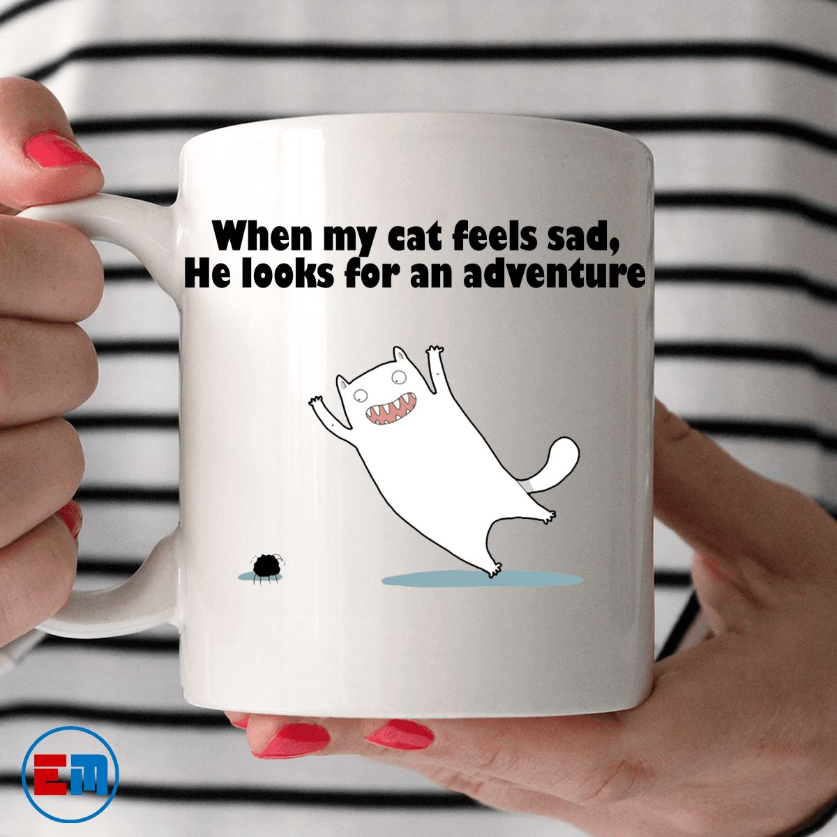 Cat Mug - When My Cat Feels Sad - CatsForLife