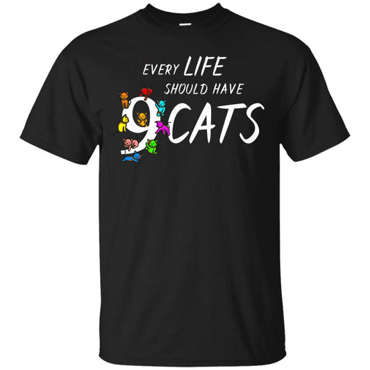 Cat Shirt - 9 Cats