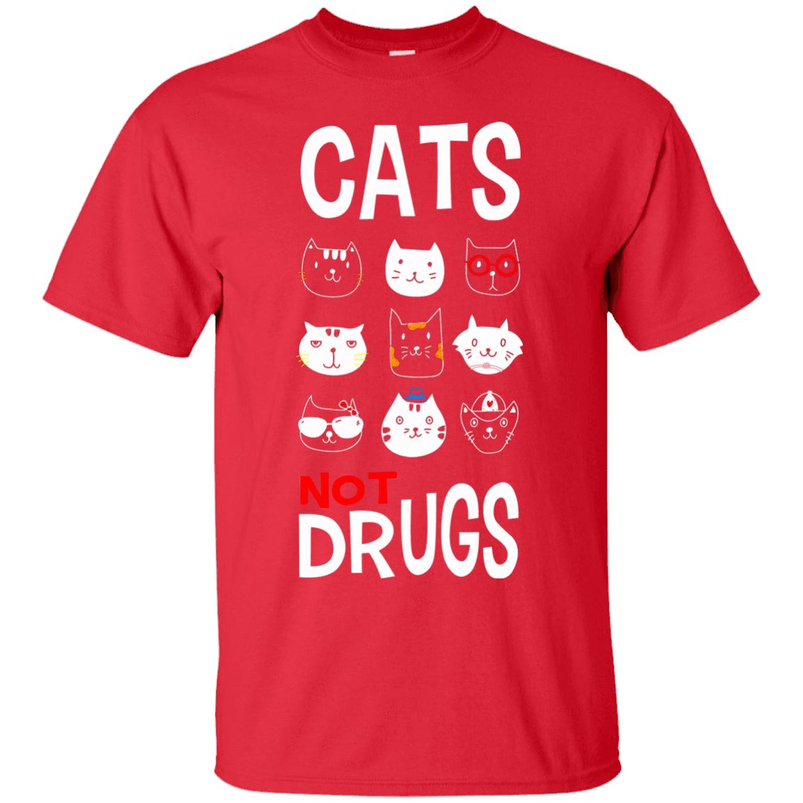 Cats not kids shirt hotsell