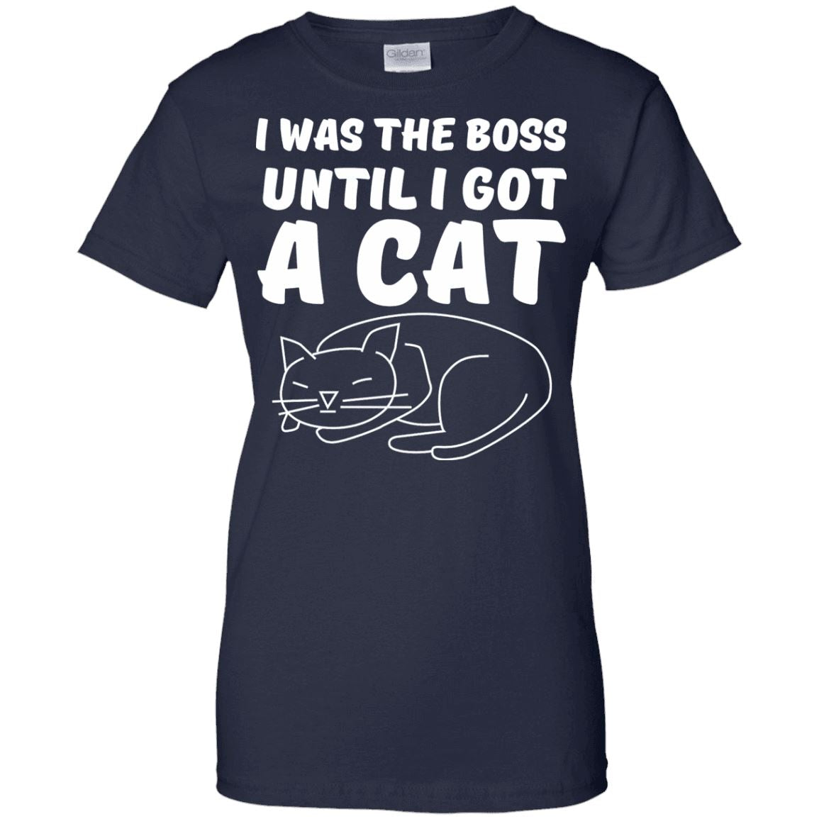Cat Tee - I Was The Boss Until I Get A Cat - CatsForLife