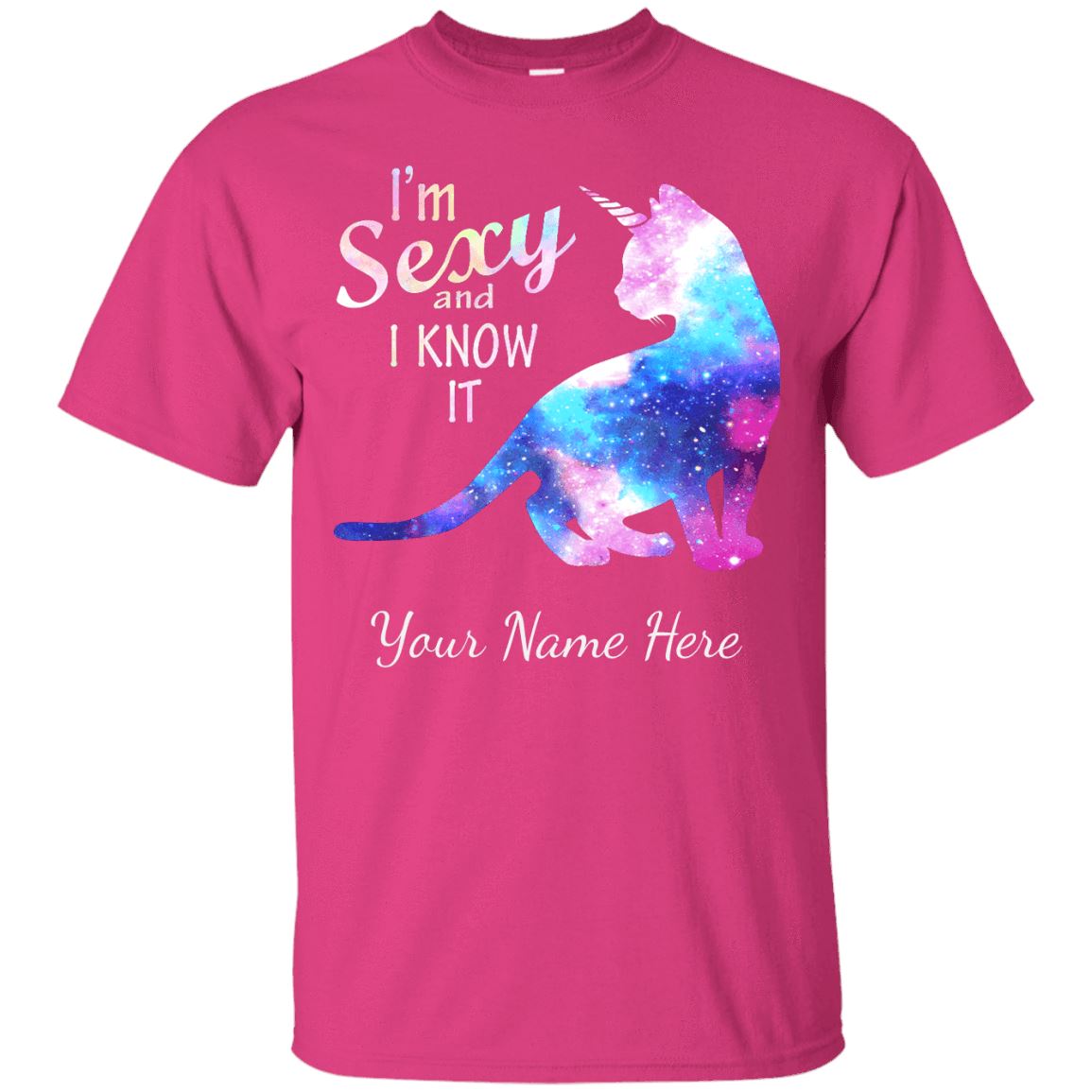 Cat Shirt - I'm Sexy And I Know It