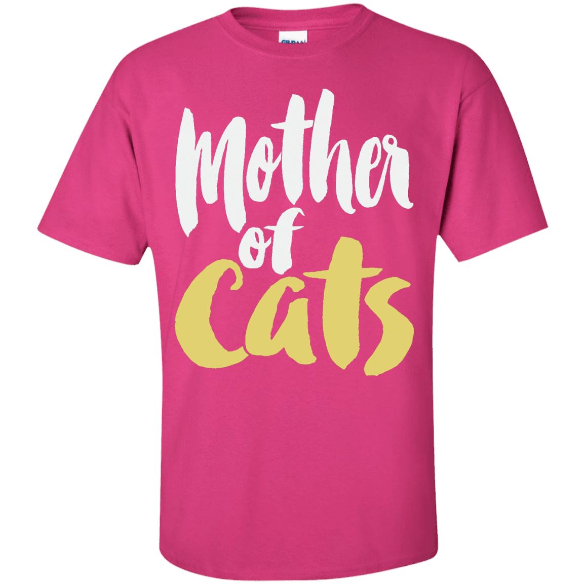 Cat Tee - Mother of Cats - CatsForLife