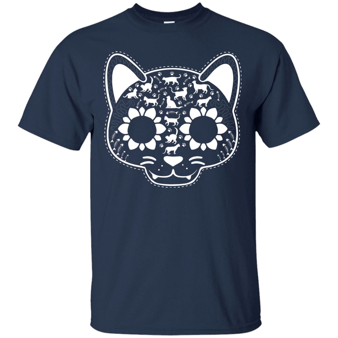 Cat Shirt - Sugar Skull Cat