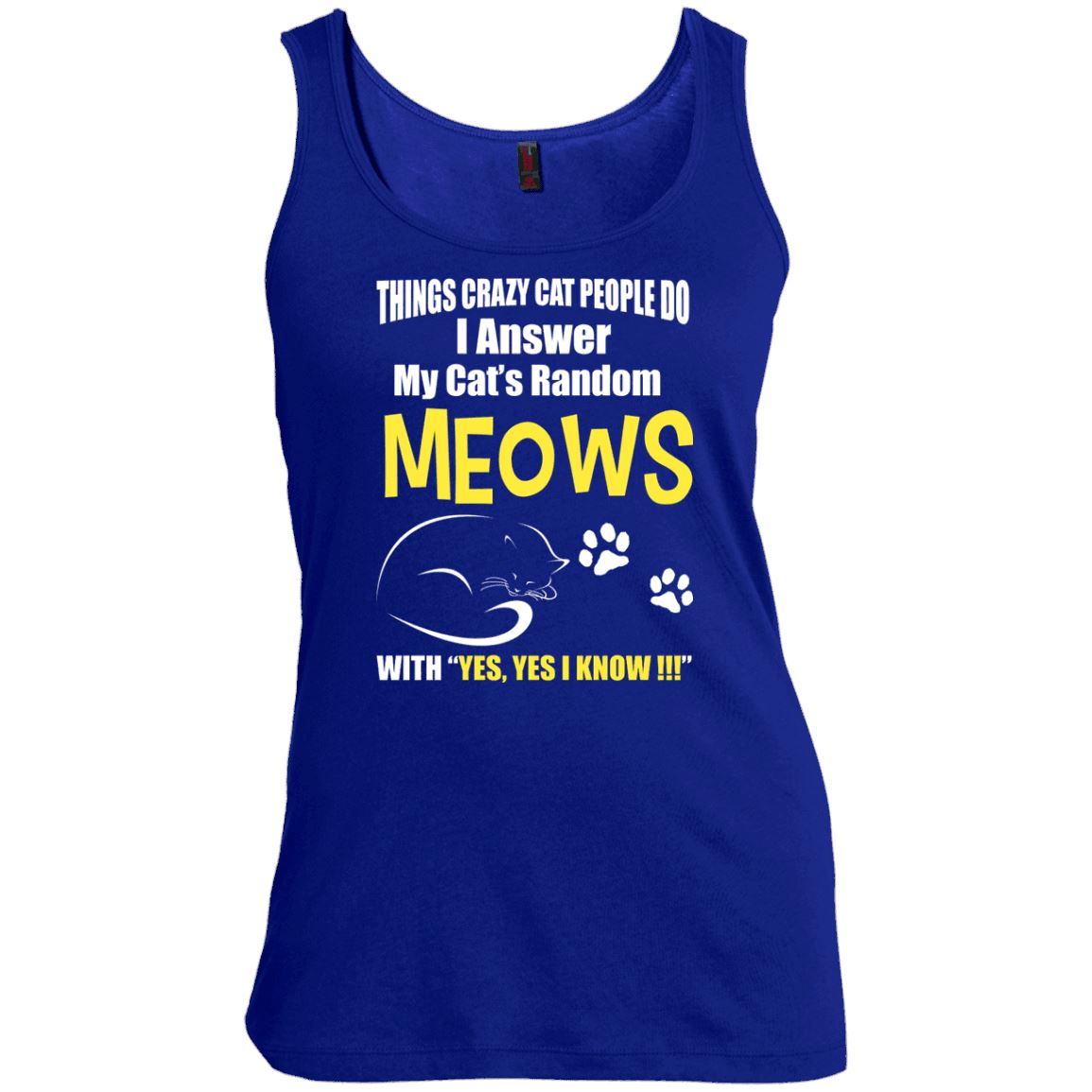 Cat Tee - Things Crazy Cat People Do - CatsForLife