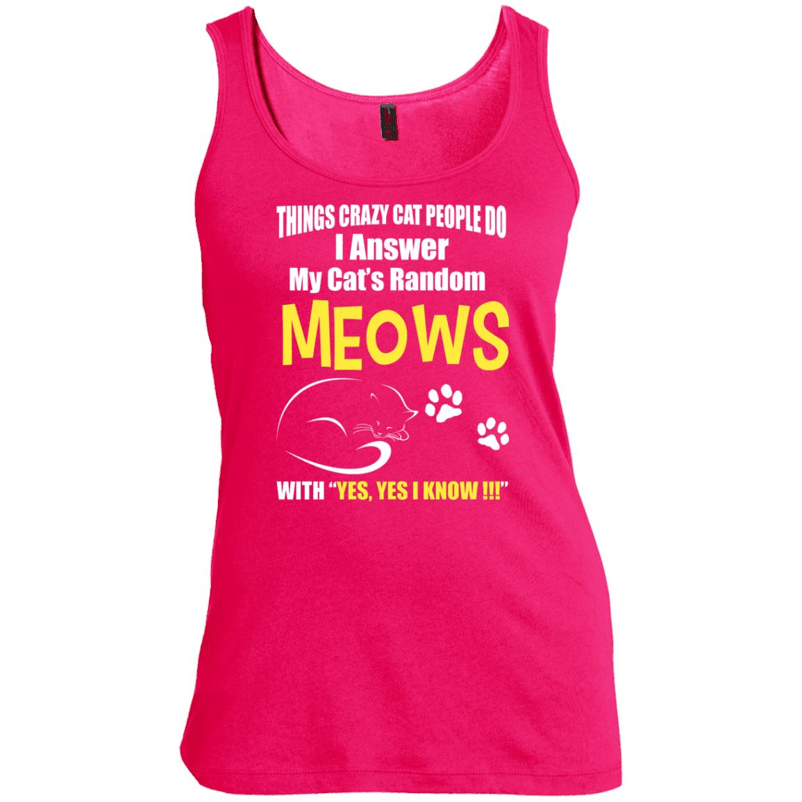 Cat Tee - Things Crazy Cat People Do - CatsForLife