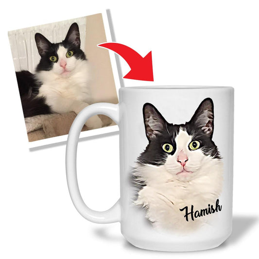 #1 Personalized Cat Mug For Cat Lovers - Make Your Coffee Taste Better