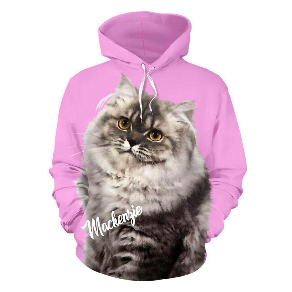 Cat 2024 print hoodie