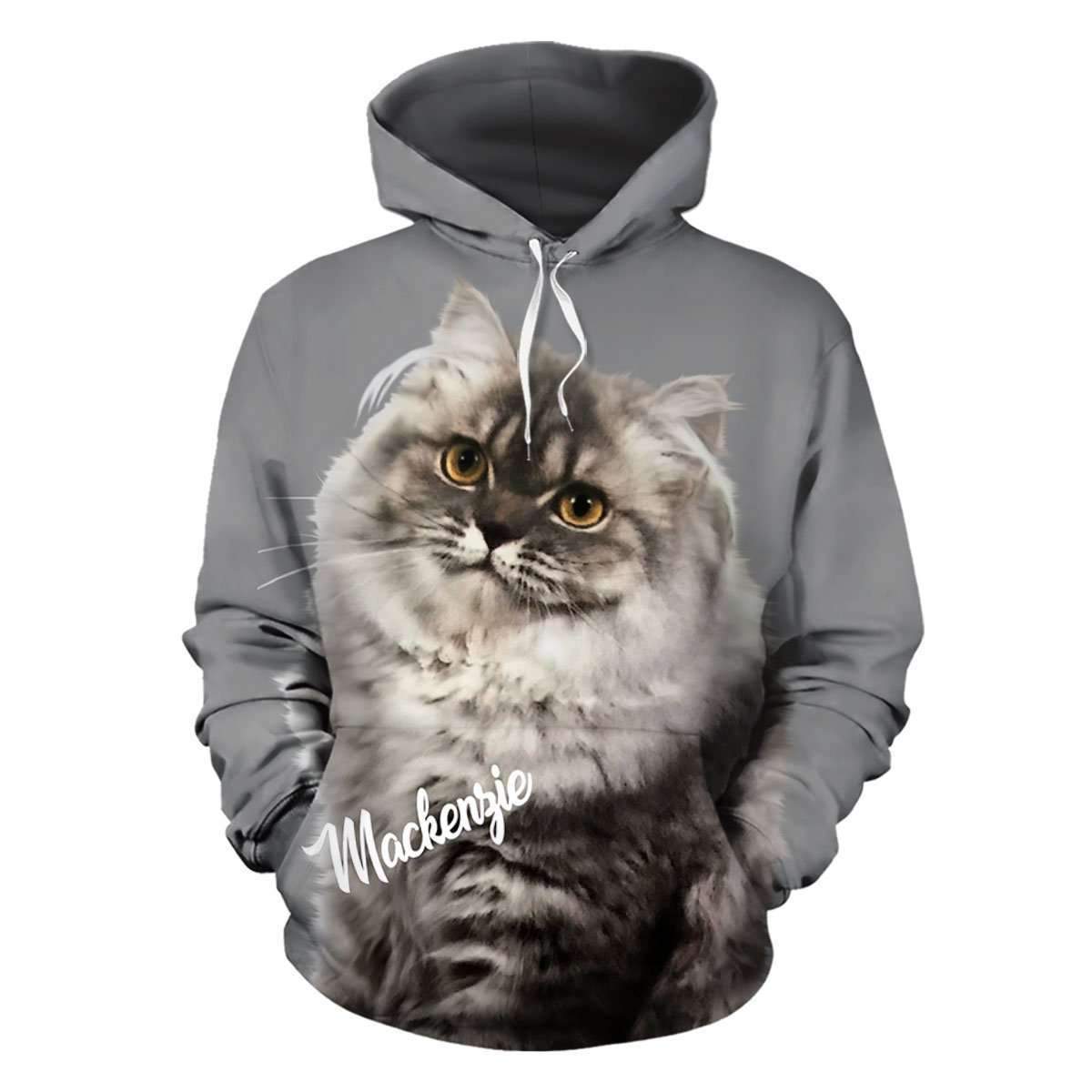 #1 Personalized Cat Hoodie - Wear Your Cat On A Hoodie - CatsForLife
