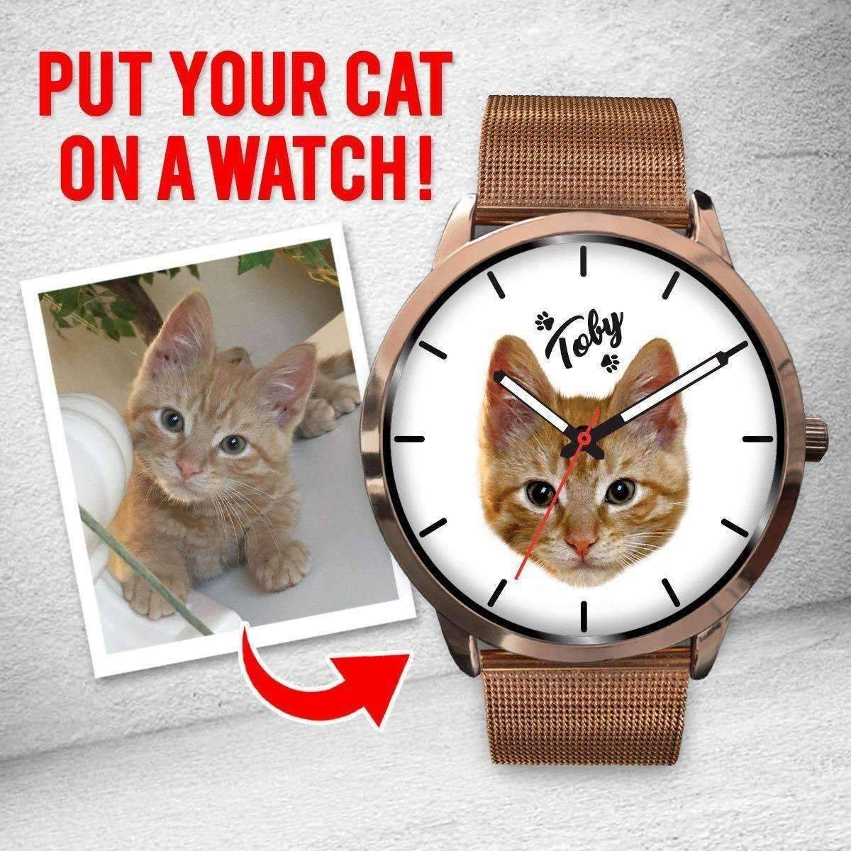 Personalized Furkid Cat Watch