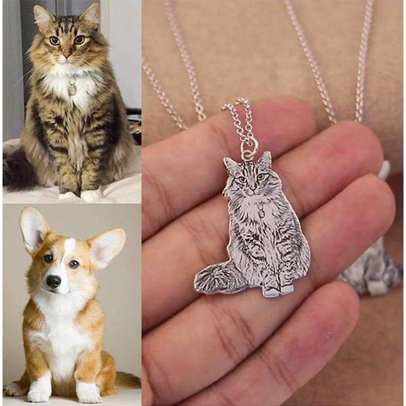 #1 Personalized Cat Necklace in 925 Sterling Silver - CatsForLife